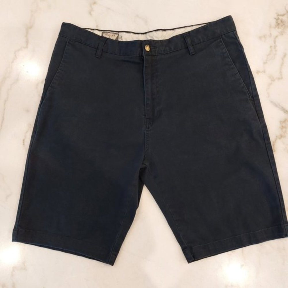 Volcom Hybrid Shorts Mens 36 Navy Surf And Turf Ripstop Beach Casual Skate Chino